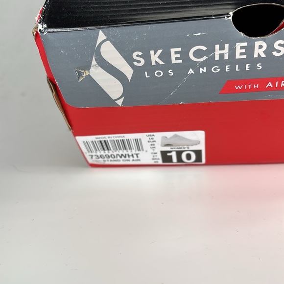 Skechers uno Street Los Angeles Stand on Air women’s size 10 white - Picture 10 of 10